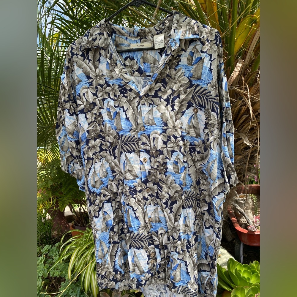 Moda campia moda Hawaiian shirt